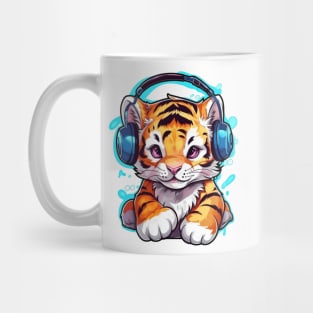 Jungle Jams Graffiti Tiger Cub Mug